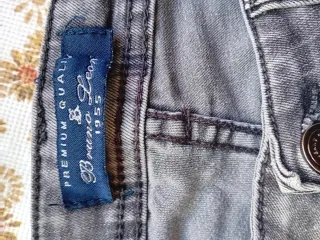 Jeans ragazzo grigio