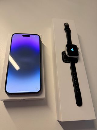 iPhone 14 Pro Max Viola e  WATCH serie 5 40mm