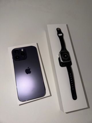 iPhone 14 Pro Max Viola e  WATCH serie 5 40mm