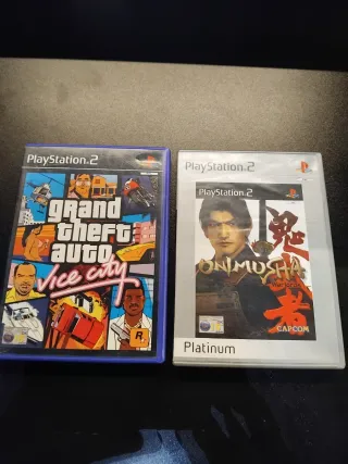 Jogos PS2: Grand Theft Auto & Onimusha