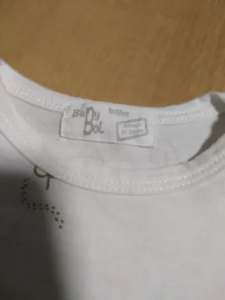 Conjunto bebé BabyBol camiseta y pantalón corto