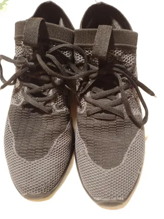 Zapatos Louis Vuitton Hombre Negro/Gris