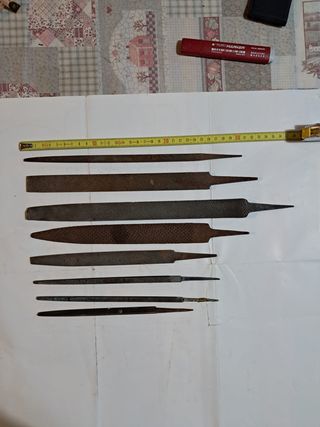 Set 8 lime ferro vintage anni 70