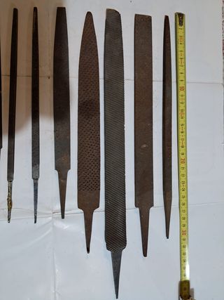 Set 8 lime ferro vintage anni 70