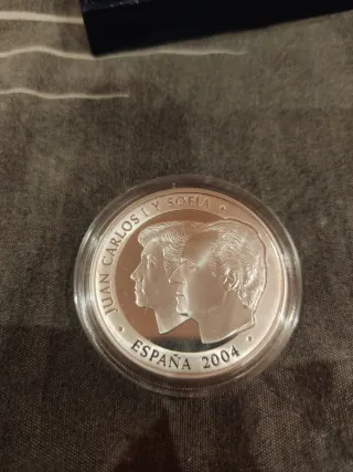 Moneta 10 Euro in Argento Spagna 2004