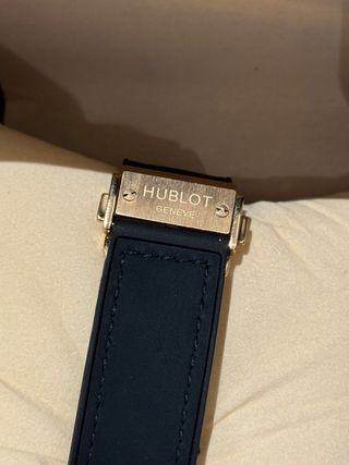 Hublot Chrono Oro Diamantes Negro