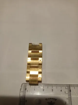 Eslabones Reloj 18mm dorado  y 16mm plateado