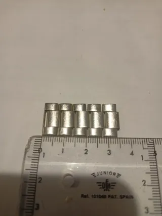 Eslabones Reloj 18mm dorado  y 16mm plateado