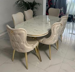 Mesa y 6 Sillas Diseño Turco