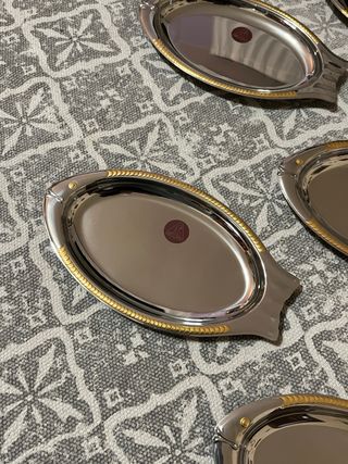 Set 12 Vassoi + Pesciera Melloni Inox 18/10