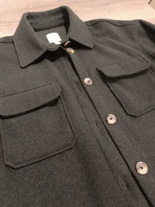 Chaqueta paño H&M verde