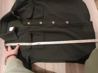 Chaqueta paño H&M verde