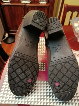 Botín piel mujer Fluchos marrón