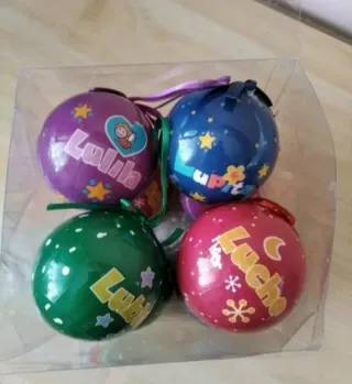 Bolas para Árbol de Navidad de Los Lunnies NUEVAS