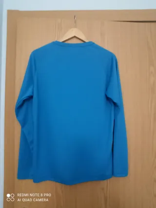 Camiseta deportiva hombre manga larga