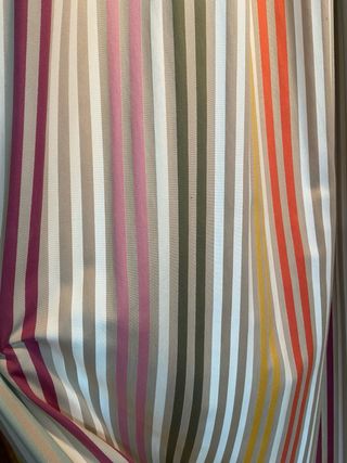 4 Cortinas rayas multicolor 1