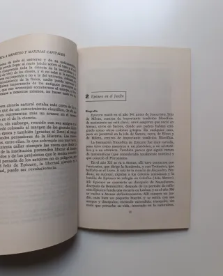 Carta a Meneceo. Máximas capitales.
