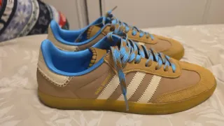 Zapatillas Adidas Wales Bonner Marrón y Azul