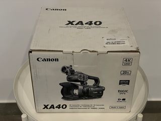 Videocámara Canon XA40, 4K UHD a estrenar