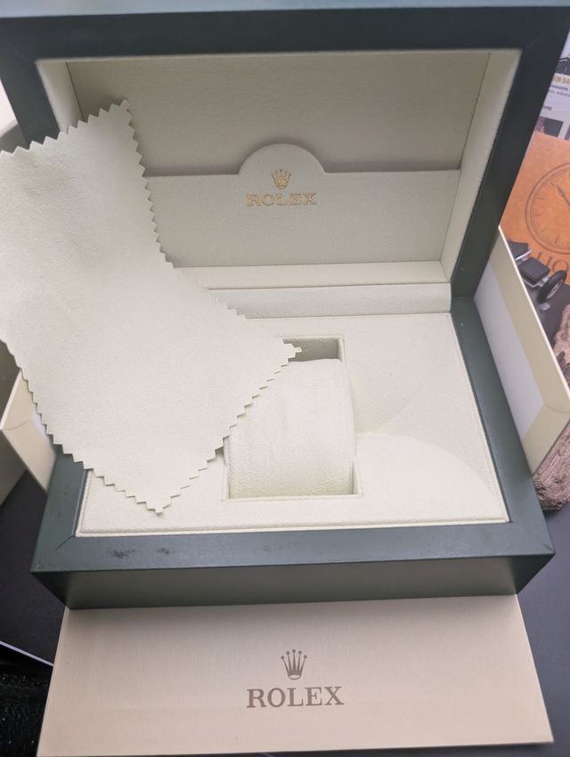 Scatola Rolex Wave Box Originale Verde
