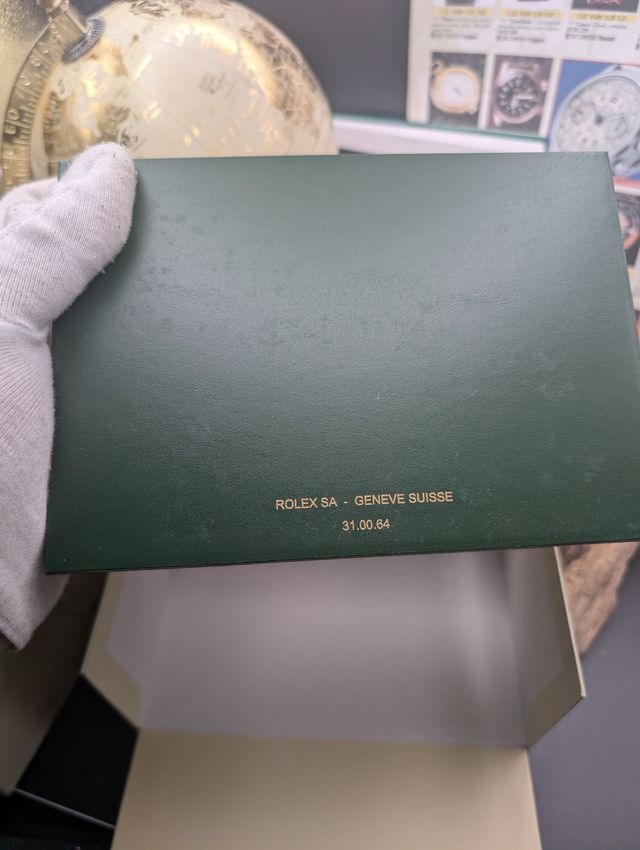 Scatola Rolex Wave Box Originale Verde