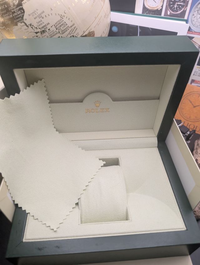 Scatola Rolex Wave Box Originale Verde