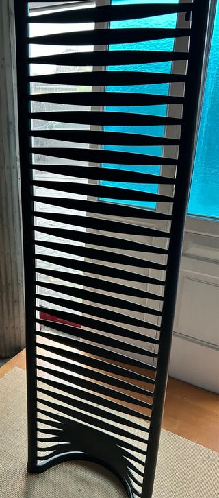 Paravento Edra Design Legno Nero