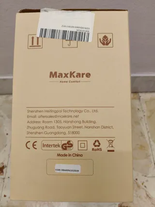 MaxKare Fascia Riscaldante Spalle e Schiena