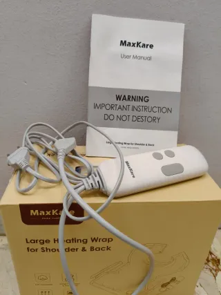 MaxKare Fascia Riscaldante Spalle e Schiena