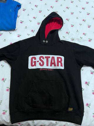Sudadera G-Star RAW Negra con Capucha