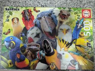 Puzzle 500 piezas Aves