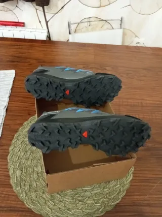 Zapatillas Senderismo Salomon Wattara Azul/Gris