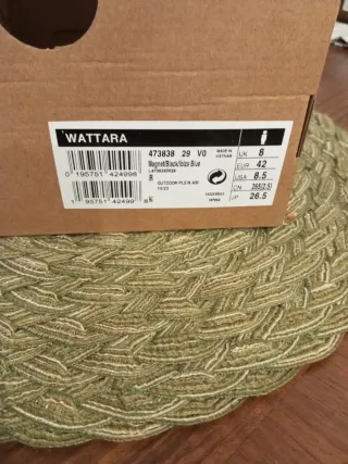 Zapatillas Senderismo Salomon Wattara Azul/Gris