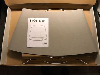 Paralume IKEA SKOTTORP grigio 42cm