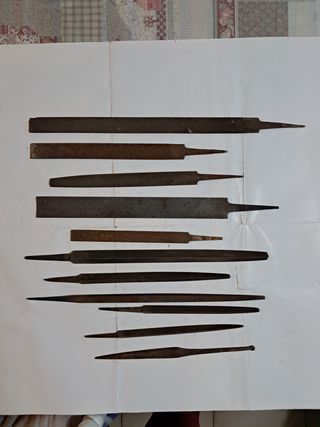 N.11 lime in ferro vintage anni 70