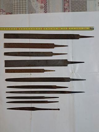 N.11 lime in ferro vintage anni 70