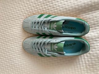 Adidas Bermuda Verde y Azul Claro