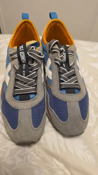 Zapatillas Munich Azul y Gris