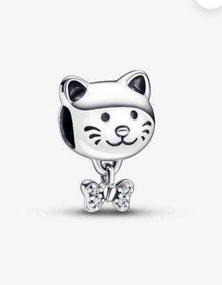 Pulsera Pandora Gato con Lazo