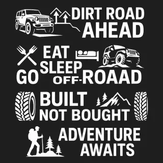 Pegatinas Coche 4x4 OFF Road