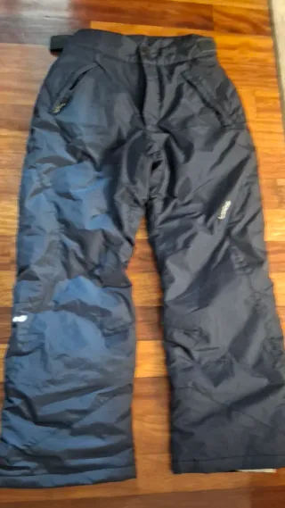 Pantalones de Nieve Oscuros Talla 12 años