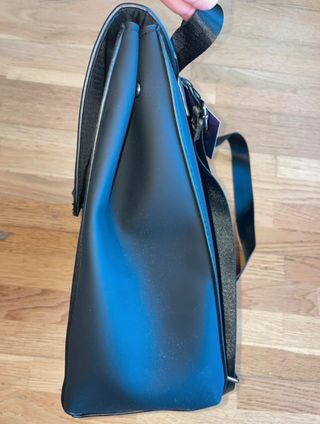 Mochila Wednesday azul y negra