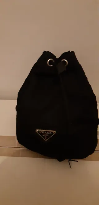 Sacchetto Prada Vintage Nero Restaurato