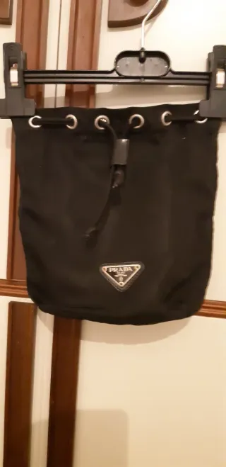 Sacchetto Prada Vintage Nero Restaurato