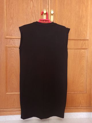 Vestido negro Mango sin mangas