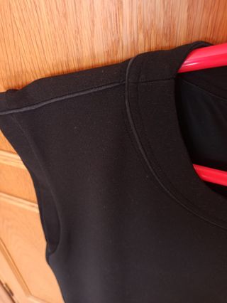 Vestido negro Mango sin mangas