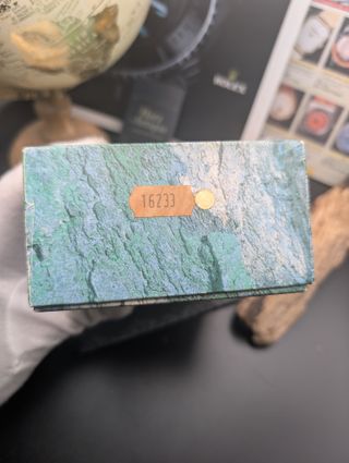 Scatola Rolex Vintage Verde + Outer Box Marmo