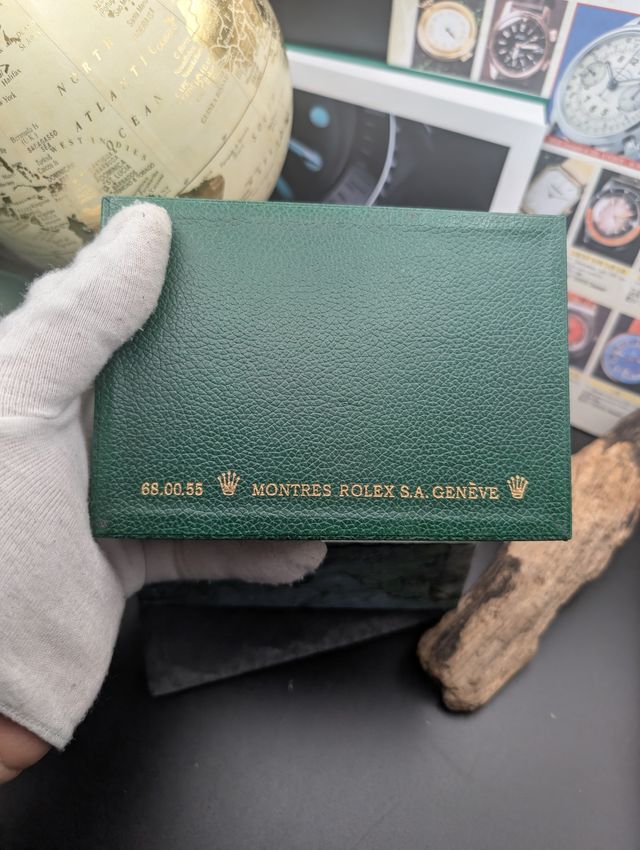 Scatola Rolex Vintage Verde + Outer Box Marmo