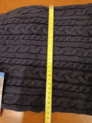 Abrigo punto perro AniOne azul marino