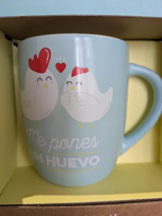 Taza Mr Wonderful Me pones UN HUEVO